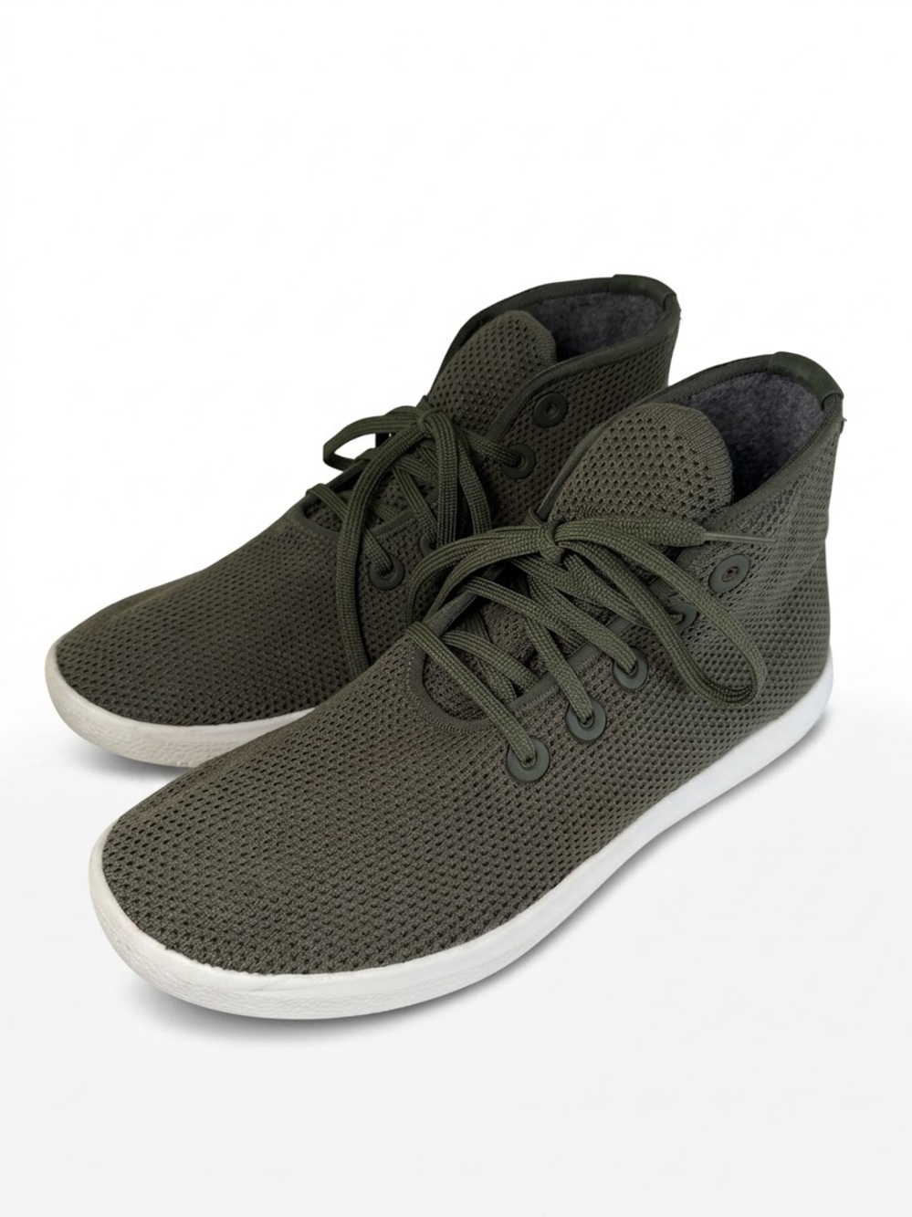Allbirds Men's Tree Toppers High Top Sneakers Olive Green Size 11